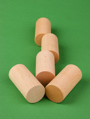 figures for the Russian game kubb