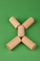 figures for the Russian game kubb