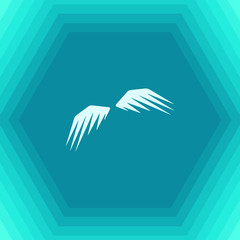 Vector wings icon