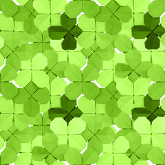 Fototapeta na wymiar pattern with clover