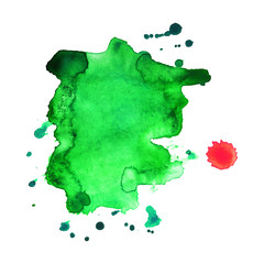 Abstract hand drawn watercolor background