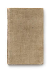 Top view of old book cover