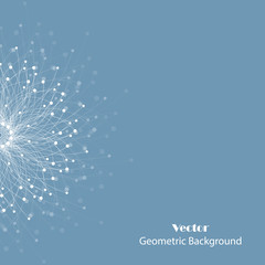 Vector geometric background