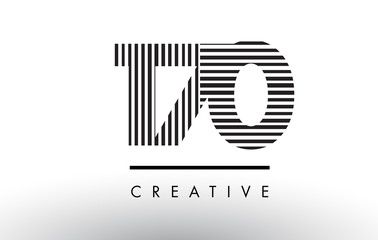 170 Black and White Lines Number Logo Design.