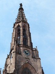 Fototapeta na wymiar kirche architektur religion bühl baden