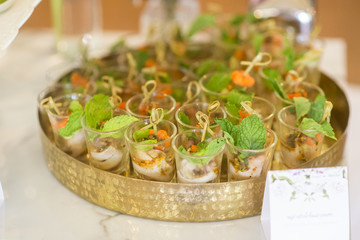 wedding food