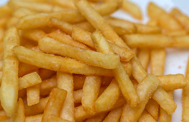 French fries close up