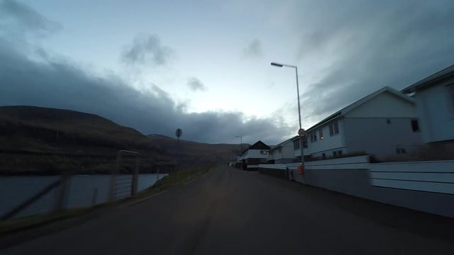 Driving in the countryside 