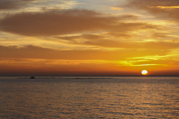 Piscifactoria al amanecer