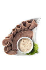 boiled beef tongue