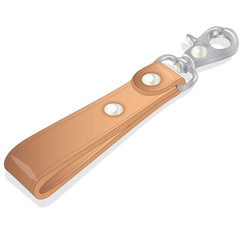 Key holder vector illustration
