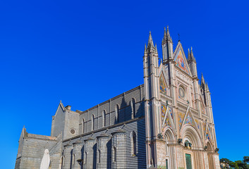 Fototapeta premium Duomo Cathedral of Orvieto in Italy