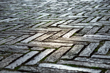 old stone pavement