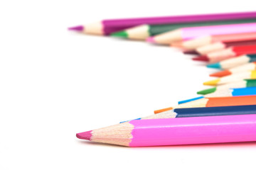 colored pencils