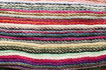 Striped sweater texture