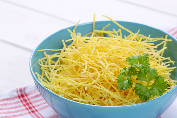 bowl of soup noodles