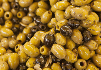 mix d olives verte et noires