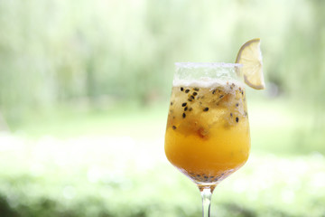 passion fruit cocktail