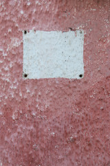 hier war mal ein Schild