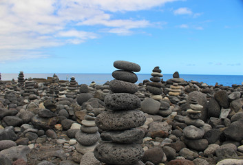 Haciendo un cairn