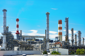 Part of a petrochemical production plant  -  7891