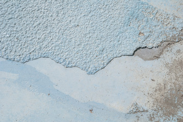 chipped paint on old concrete wall, texture background