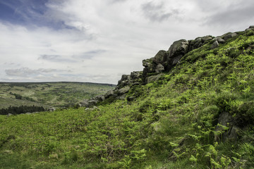 WYSYP SKAŁ, PEAK DISTRICT, WIELKA BRYTANIA,  © DawidDobosz