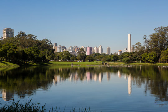 Ibirapuera park, Sao Paulo, Brazil