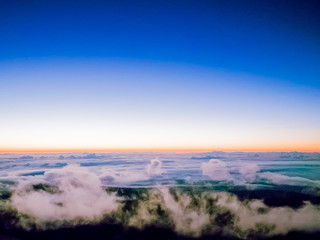 マウナケア山日出
