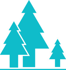 Fototapeta premium Tree Icon Vector