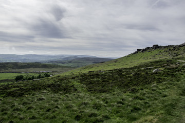 PEAK DISTRICT NATIONAL PARK, BAMFORD, STONE EDGE, WIELKA BRYTANIA