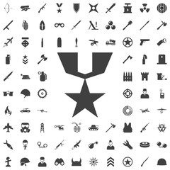 Vector war medal Icon