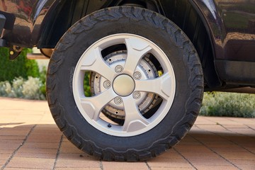 Wheel of a 4x4 vehicle