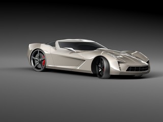 Obraz na płótnie Canvas Extreme concept car