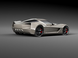 Obraz na płótnie Canvas Extreme concept car
