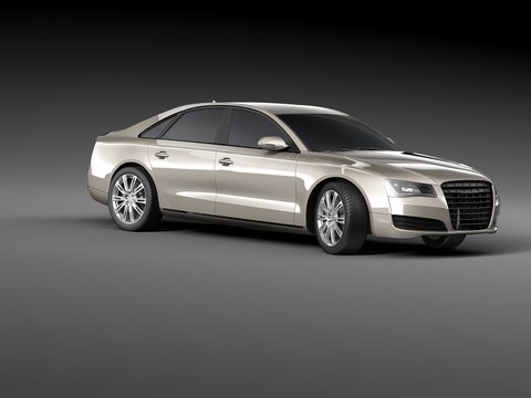 Elegant sedane car 
