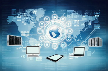 Internet Connection Concept