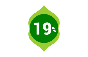 19 percent discount green ramadan kareem ied mubarak al adha al fitr sale