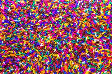 Fototapeta na wymiar Rainbow Sprinkles 1