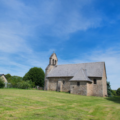 Fototapeta na wymiar Church in French village