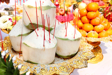 fruits for making offerings