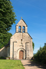 Fototapeta na wymiar Church in French village