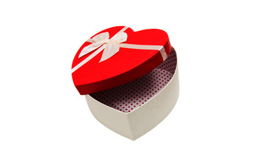 Gift box heart