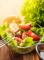 Fresh vegetable salad