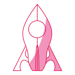 satellite, launch technology icon vector illustration graphic design