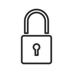 padlock security protect privacy symbol vector illustration