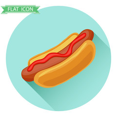 Hot dog icon