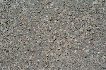 Texture of the old asphalt road