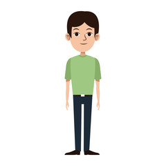 man character male avatar people icon vector illustration