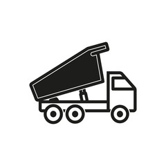 Fototapeta premium Truck - vector icon.